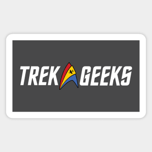 Trek Geeks Logo T-Shirt Sticker